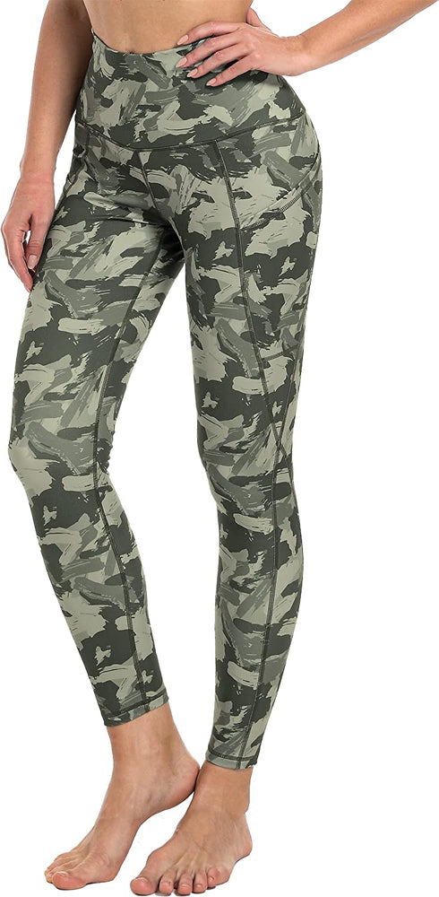 Free Leaper High Waisted Stretchy Yoga Pants for Women with Pockets
